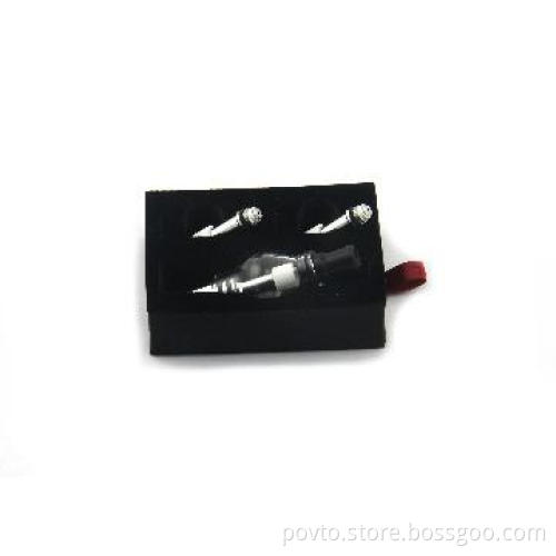 2013 Newest  v8 wax vaporizer glass dome atomizer